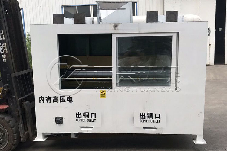 1800型靜電分離機發貨現場
