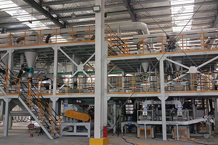 鋰電池帶電破碎分選設備